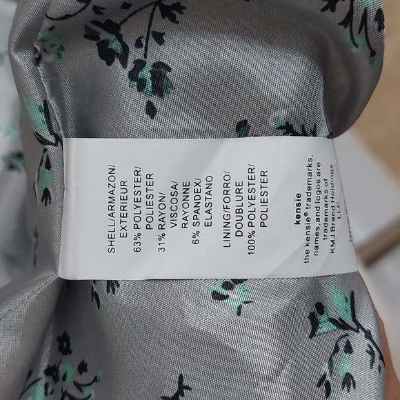 Kensie Open Front Casual Black Blazer Sz Medium - Picture 4 of 5